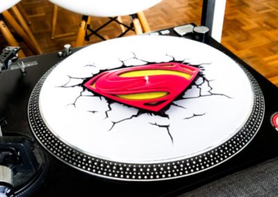 feutrine vinyle marvel - superman