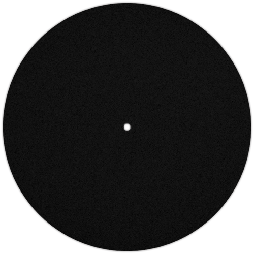 Feutrine vinyle noire