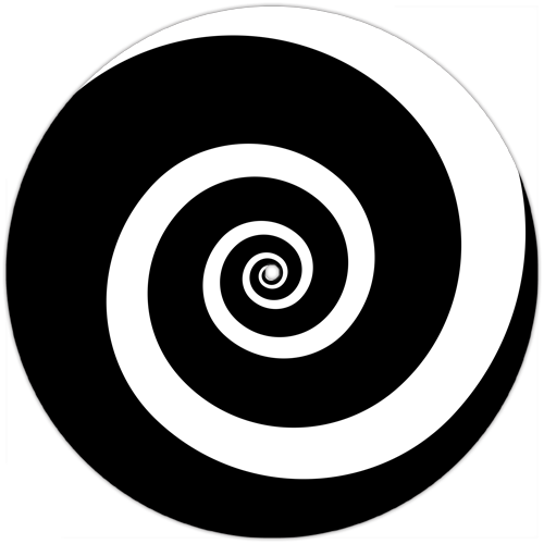 Feutrine vinyle Tiny Spiral