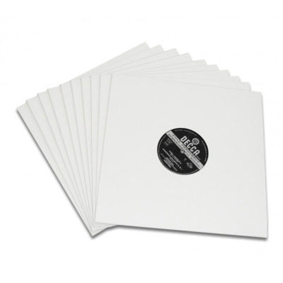 100 Pochettes vinyle 45T papier sans trou